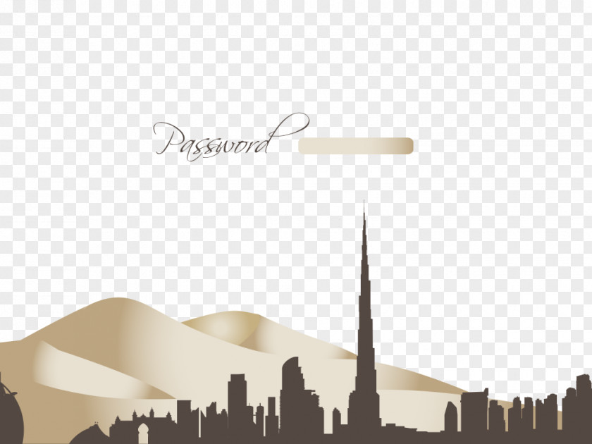 Dubai Desktop Wallpaper Brand Font PNG