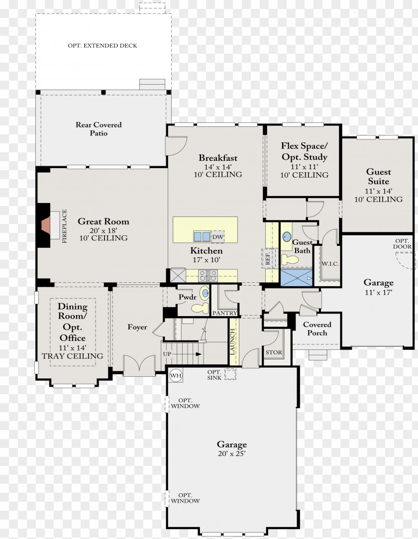 Forest House Floor Plan Square Meter PNG