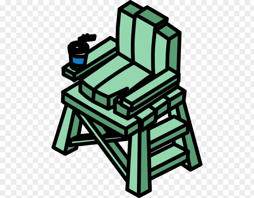 Lifeguard Clip Art Club Penguin Chair Image PNG