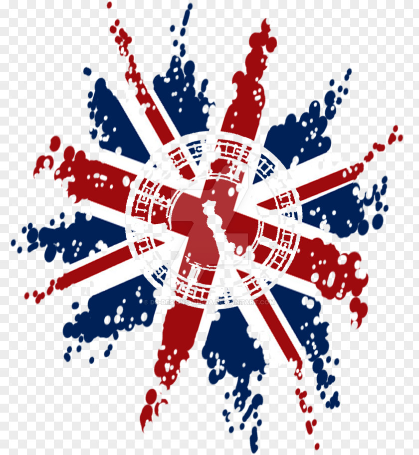 Nostalgic British Flag Of The United Kingdom Graphic Design PNG