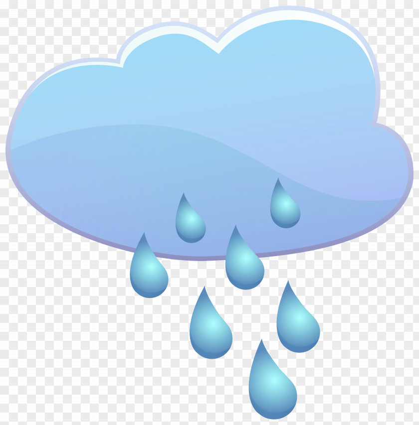 Rain Cloud Drop Clip Art PNG