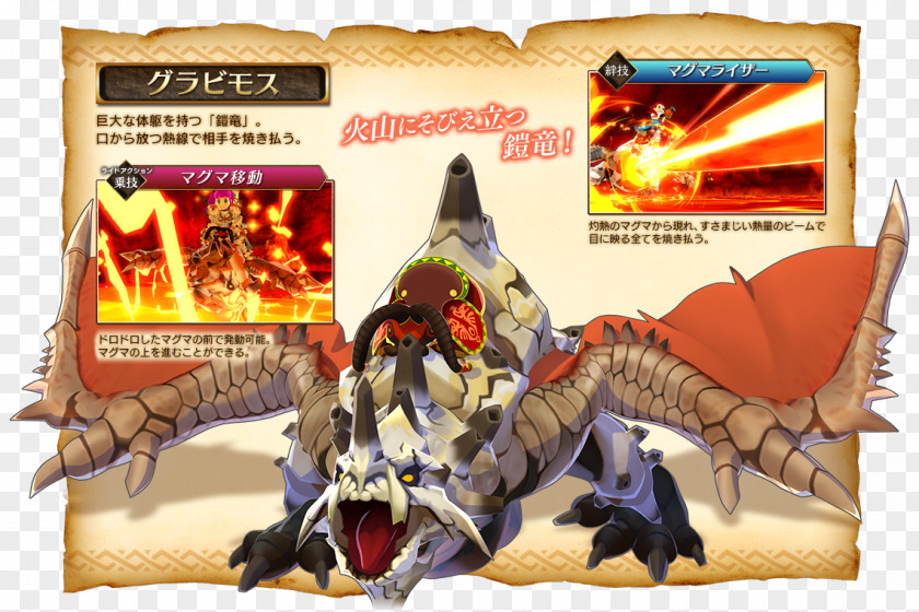 Dragon Monster Hunter Stories Frontier G Tri 4 Ultimate PNG