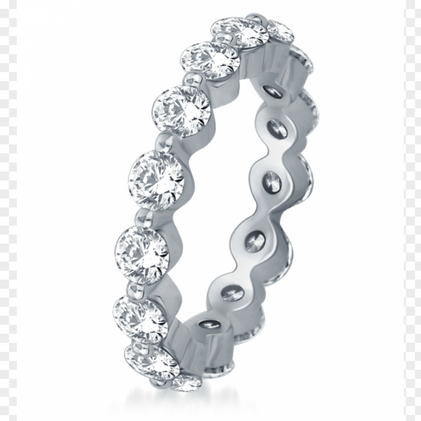 Eternity Ring Wedding Gold Silver Platinum PNG