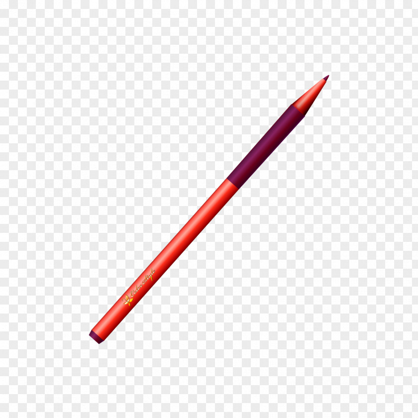 Red Ballpoint Pen Writing Implement PNG