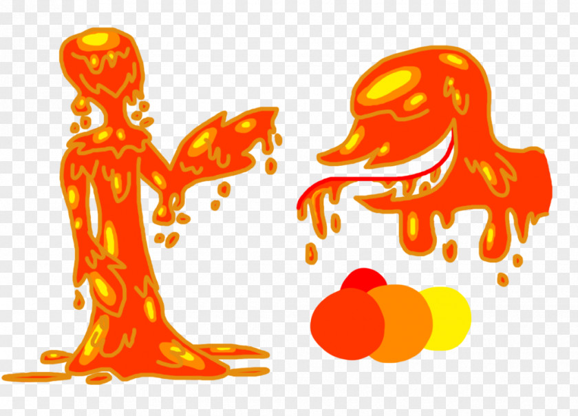 Slime Orange Splash Vertebrate Illustration Design Clip Art Human Behavior PNG