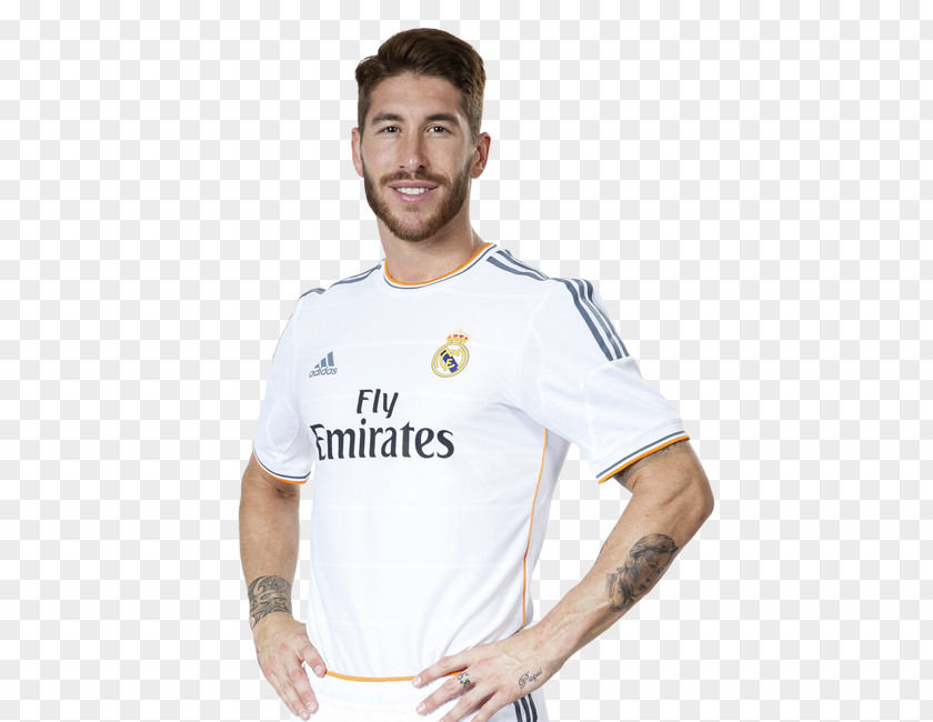T-shirt Sergio Ramos History Of Real Madrid C.F. Football Player PNG