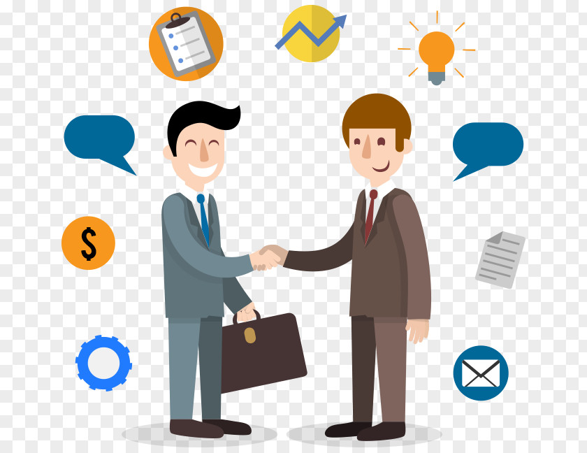 Business Businessperson Business-to-Business Service Cartoon PNG