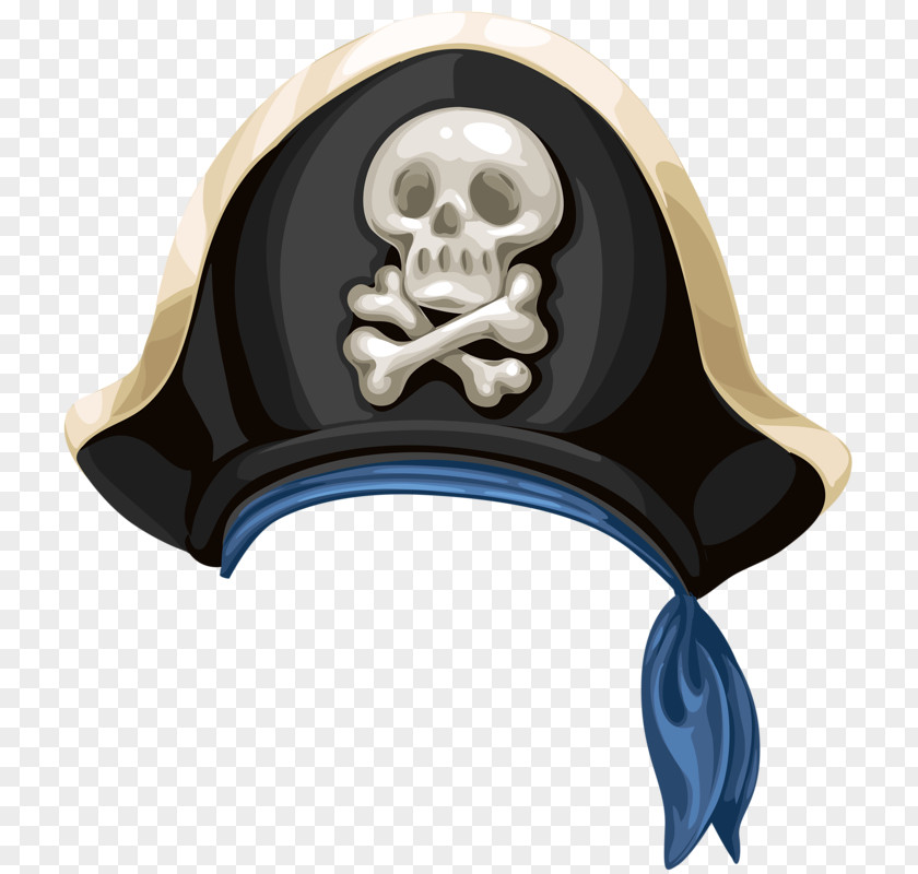 Cartoon Hand-painted Hat Piracy PNG
