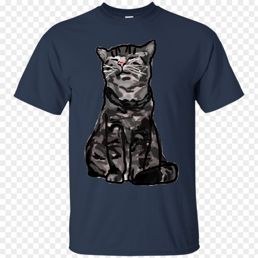 Catlovers T-shirt Hoodie Sleeve Gildan Activewear PNG