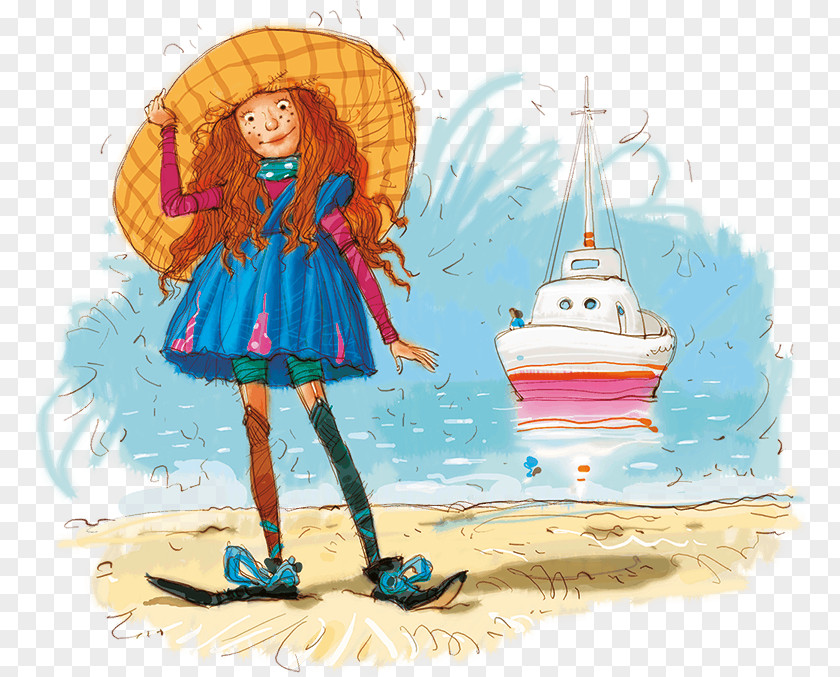 Child Pippi Longstocking Villa Villekulla Drawing PNG