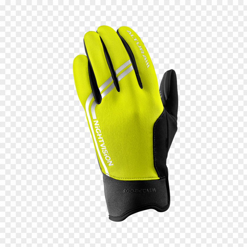 Cycling Yellow Glove Clothing PNG