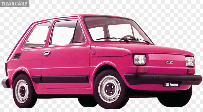 Fiat 126 BIS Automobiles Car PNG