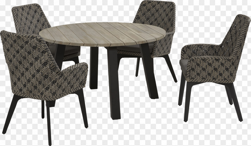 Four Legs Table Garden Furniture Chair PNG