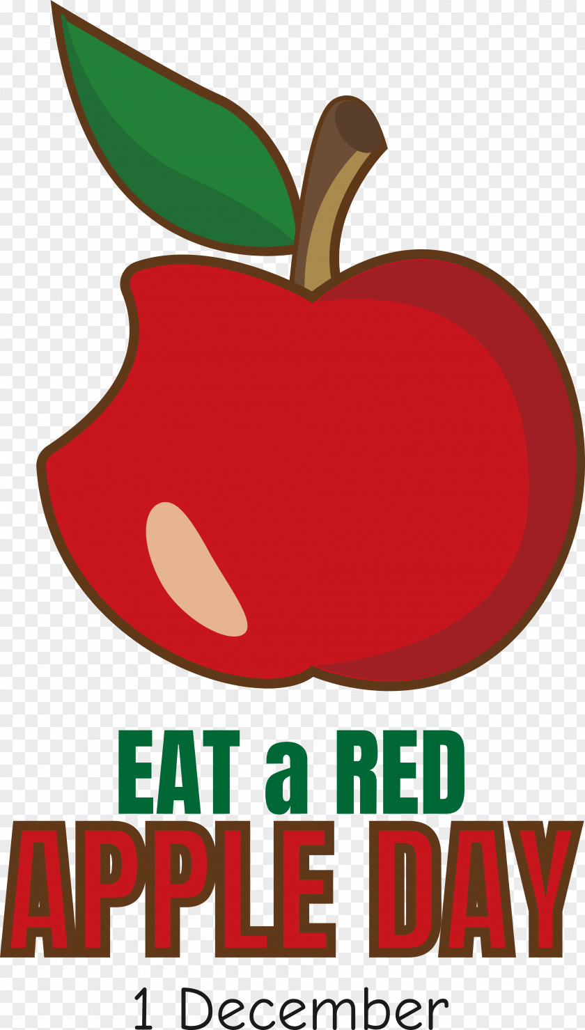 Red Apple Eat A Red Apple Day PNG