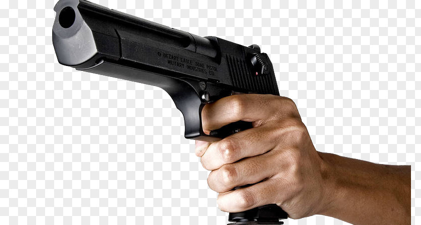 Single Hand Gun Murder Crime Firearm Robbery Aircraft Hijacking PNG