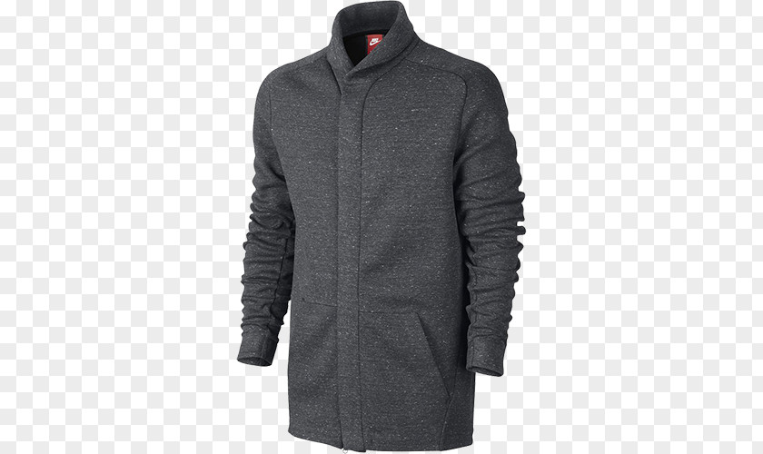 Wear Black Yarn Hoodie Nike Jacket Polar Fleece Sportswear PNG