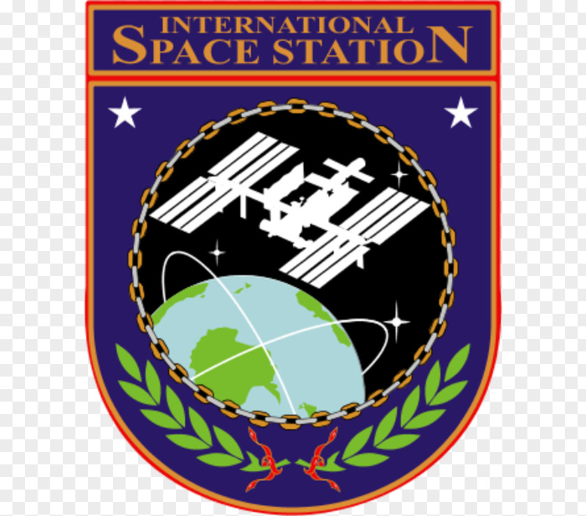 Cliparts Space Station International Low Earth Orbit Insegna NASA PNG