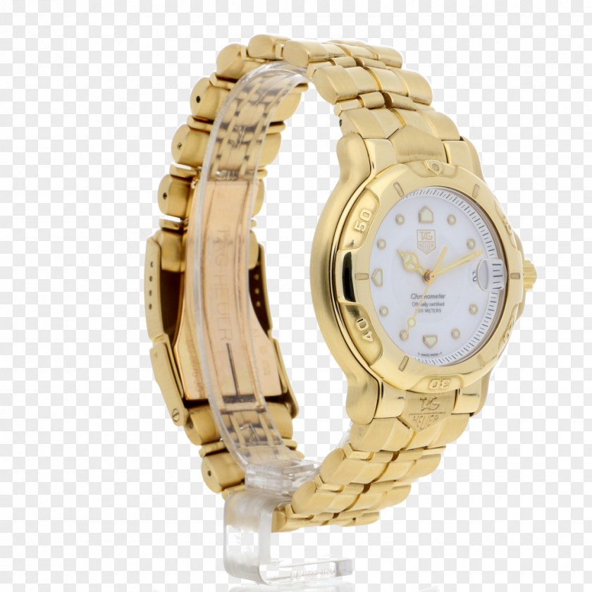 Gold Watch Strap PNG