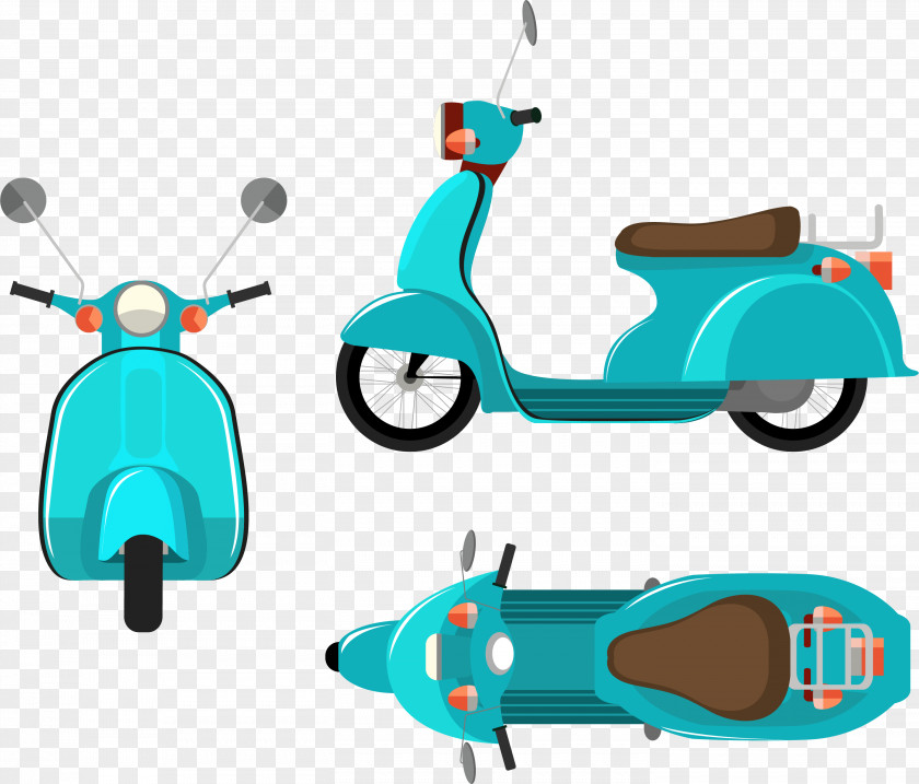 Green Riding A Motorcycle Scooter Royalty-free Clip Art PNG