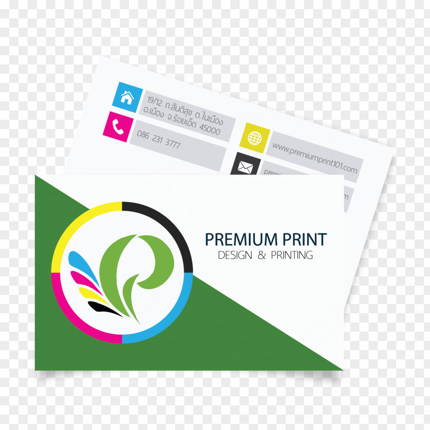 Namecard Paper Logo Printer Inkjet Printing PNG