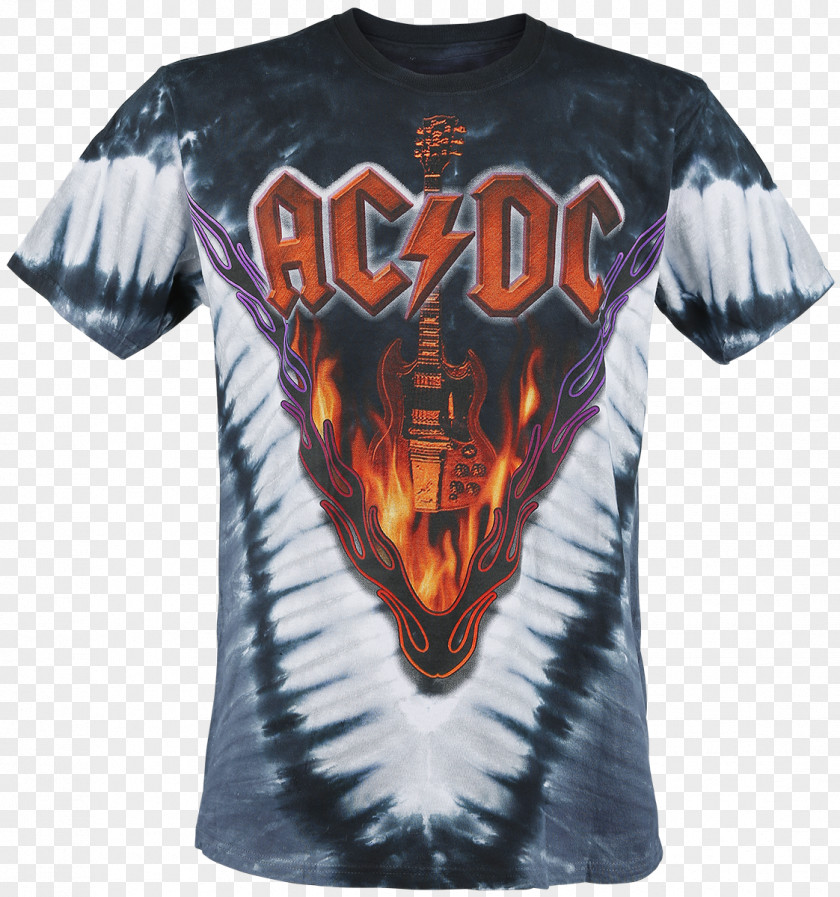 T-shirt Hells Bells AC/DC Black Ice Back In PNG