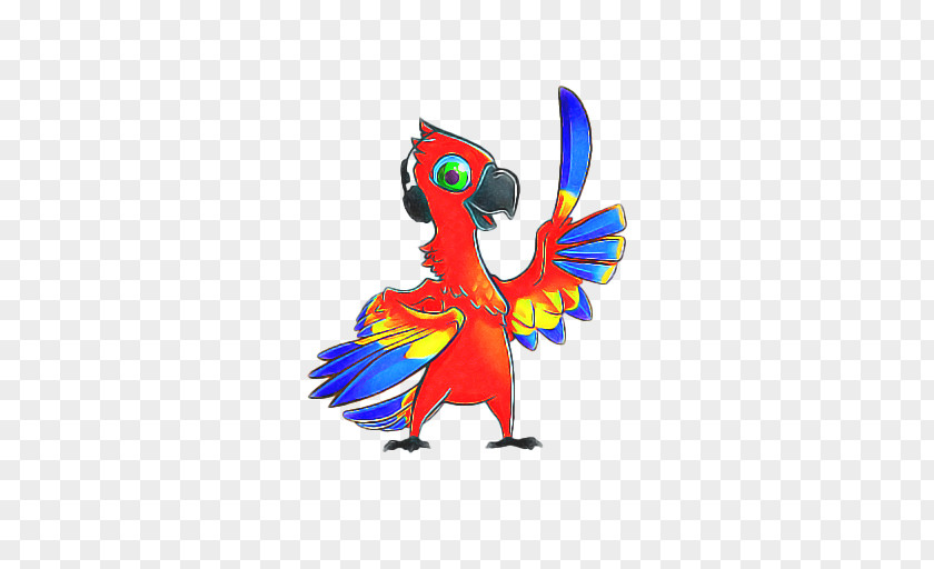 Animation Bird Parrot PNG