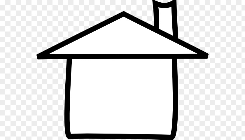 House Outline Cliparts White Black And Clip Art PNG