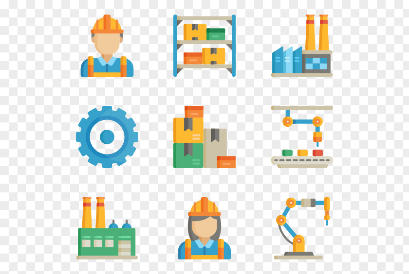 Industrial Vector Clip Art PNG