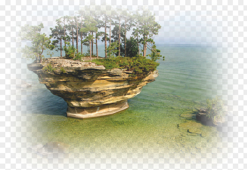 Rock Turnip Port Austin Lake Huron Pointe Aux Barques Township Chapel PNG