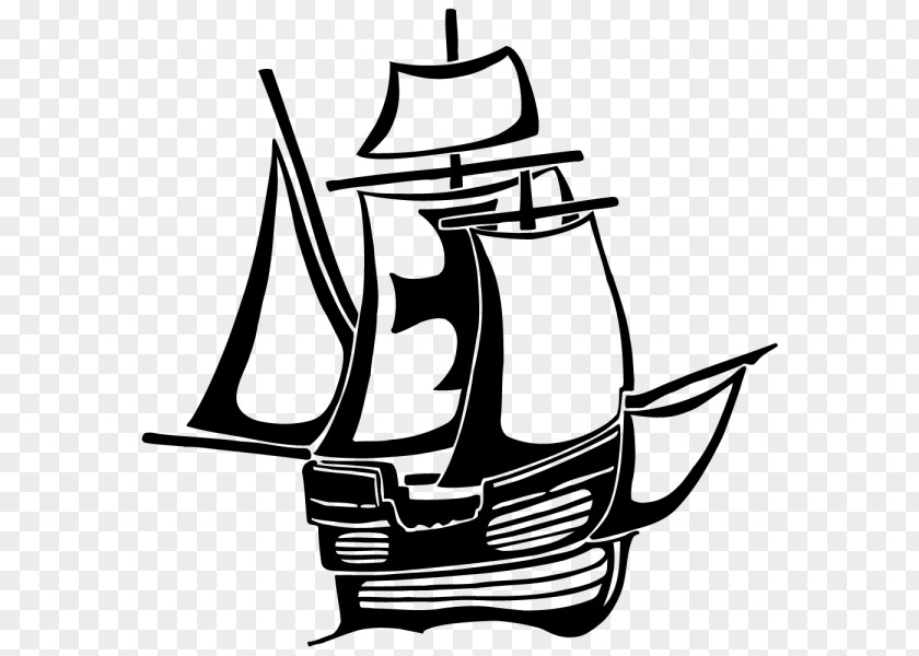 Ship Voyages Of Christopher Columbus Santa María Niña Clip Art PNG