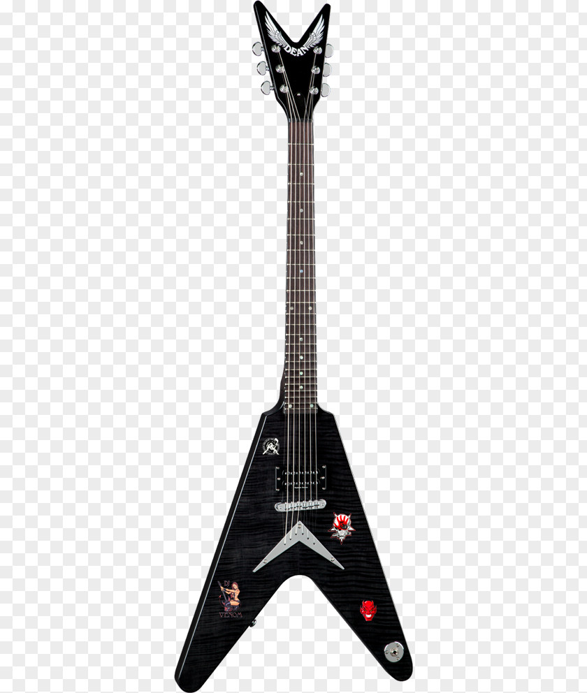 Electric Guitar Bass Dean Guitars ML PNG