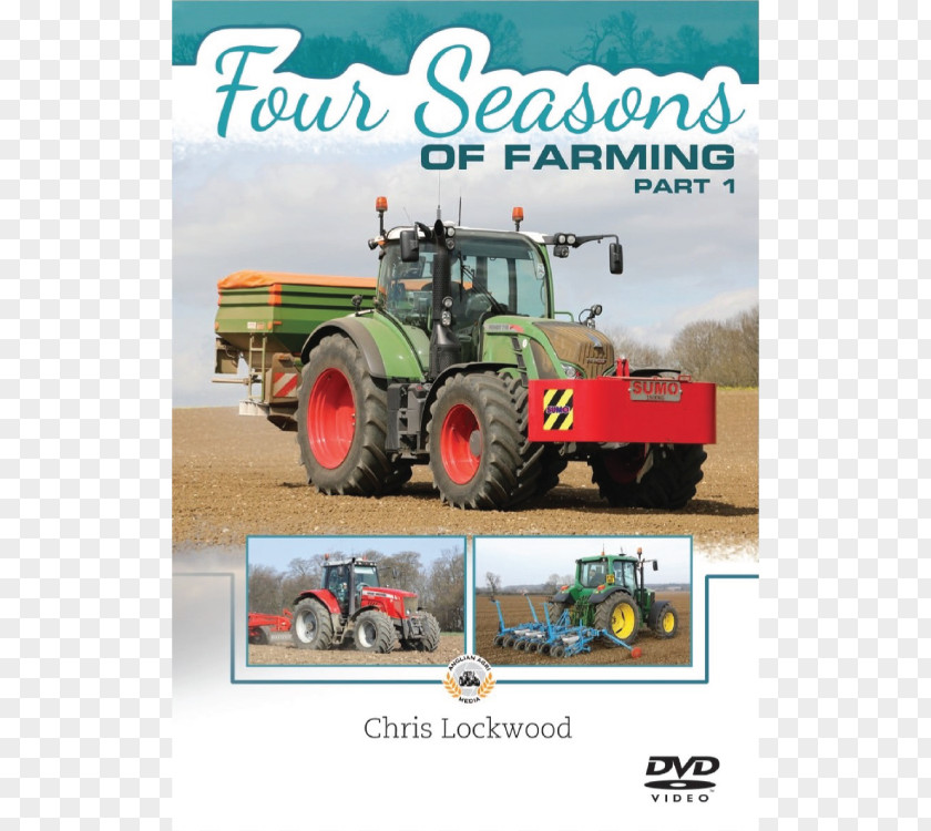 Four Seasons Agricultural Machinery Tractor Seedbed To Harvest: Farm Through The Agriculture PNG