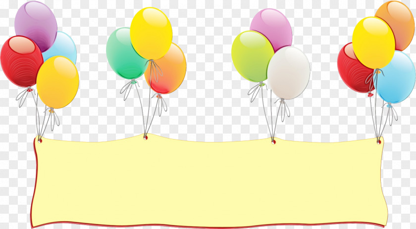 Party Supply Birthday Background PNG