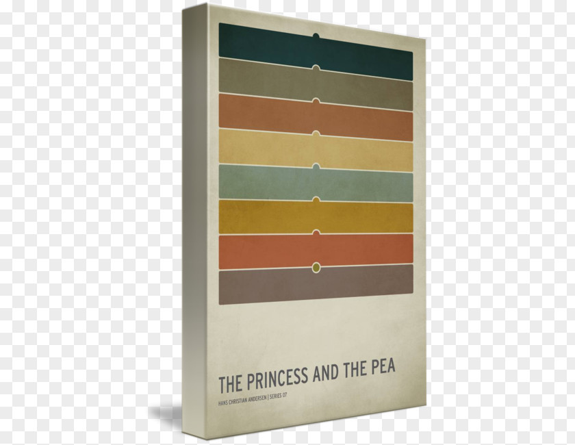 Princess And The Pea Gallery Wrap Canvas Shelf Art PNG