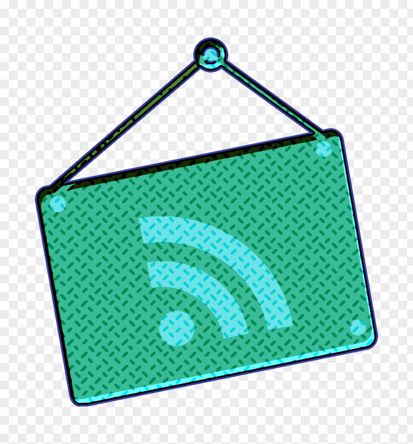 Symbol Aqua Rss Icon PNG