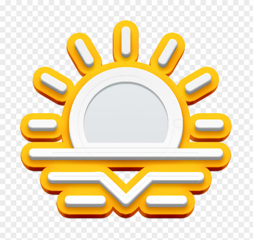 Symbol Emblem Evening Icon Sun Sunset PNG