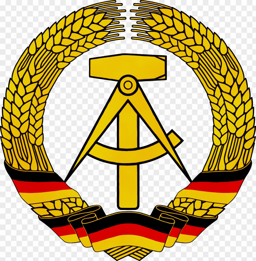Military Rank Crest Emblem Yellow Symbol PNG