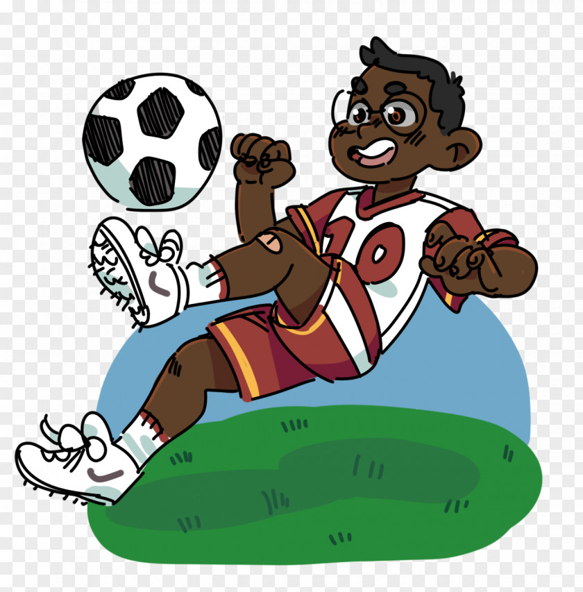 Soccer Boy Dog Fan Art Drawing PNG