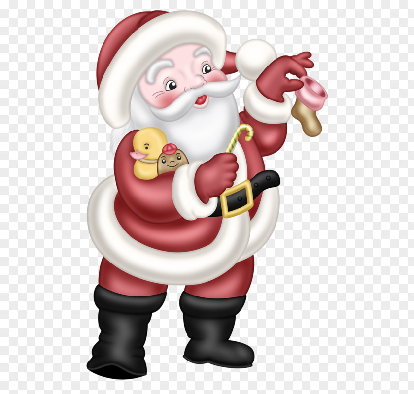 Cartoon Santa Claus Christmas Ornament Saint Snowman PNG