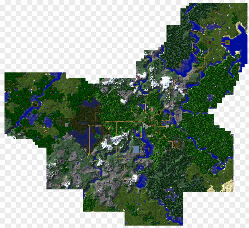 Just Cause World Map Minecraft Biome PNG