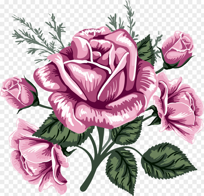 Lilac Flower Rose Clip Art PNG