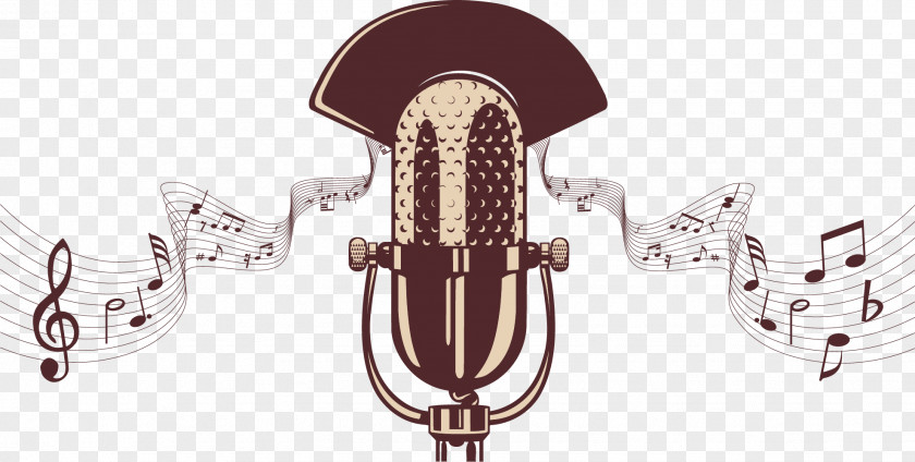 Singing Microphone PNG