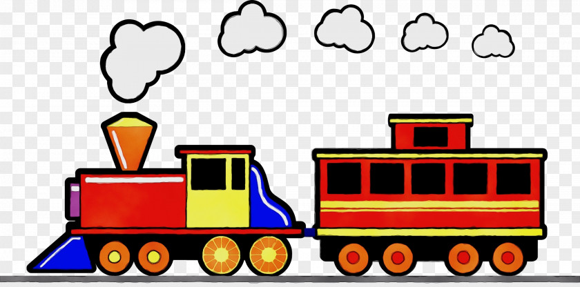 Art Fictional Character Train Cartoon PNG