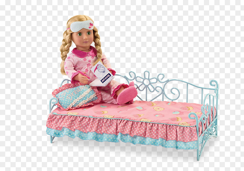 Counting Sheep Bed Toddler Pink M Doll Infant PNG