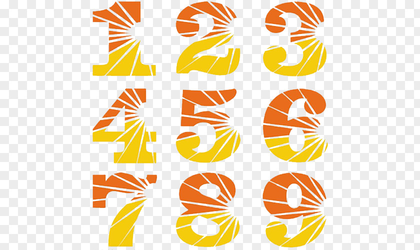Digital Key Numerical Digit Arabic Numerals Icon PNG