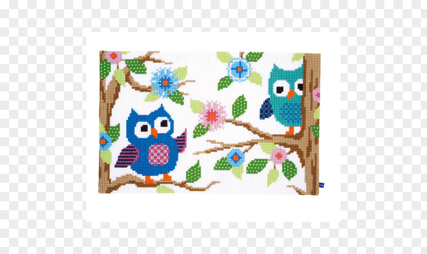 Free Cross Stitch Pattern Hummingbird Cross-stitch Embroidery Needlework Owl Talk Rug Kit PNG