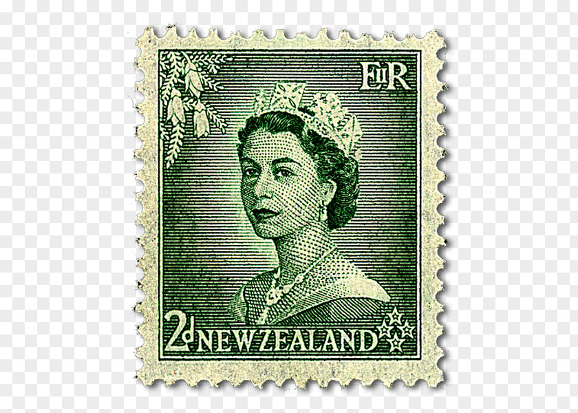 Postage Stamps Pietro Annigoni's Portraits Of Queen Elizabeth II Mail New Zealand PNG