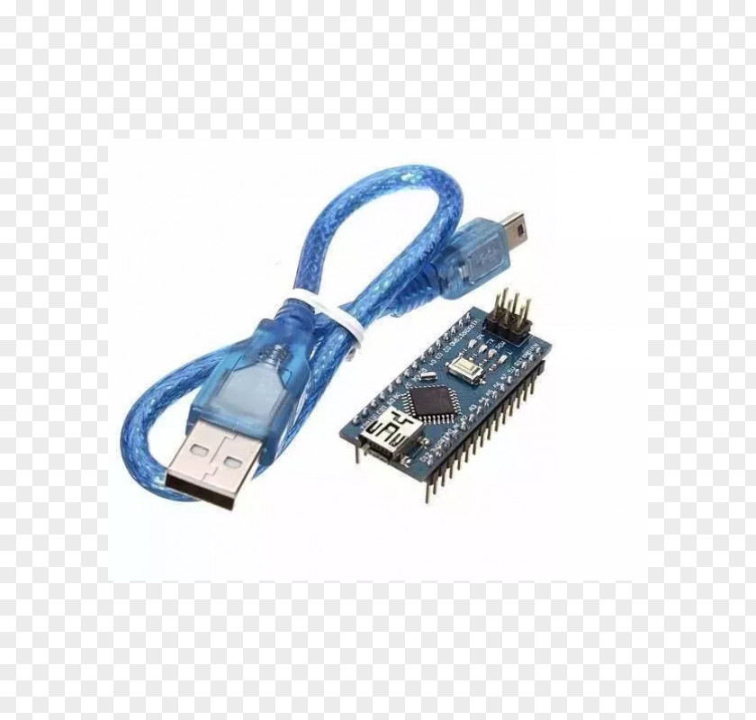 USB Arduino Uno ATmega328 Microcontroller Atmel AVR PNG