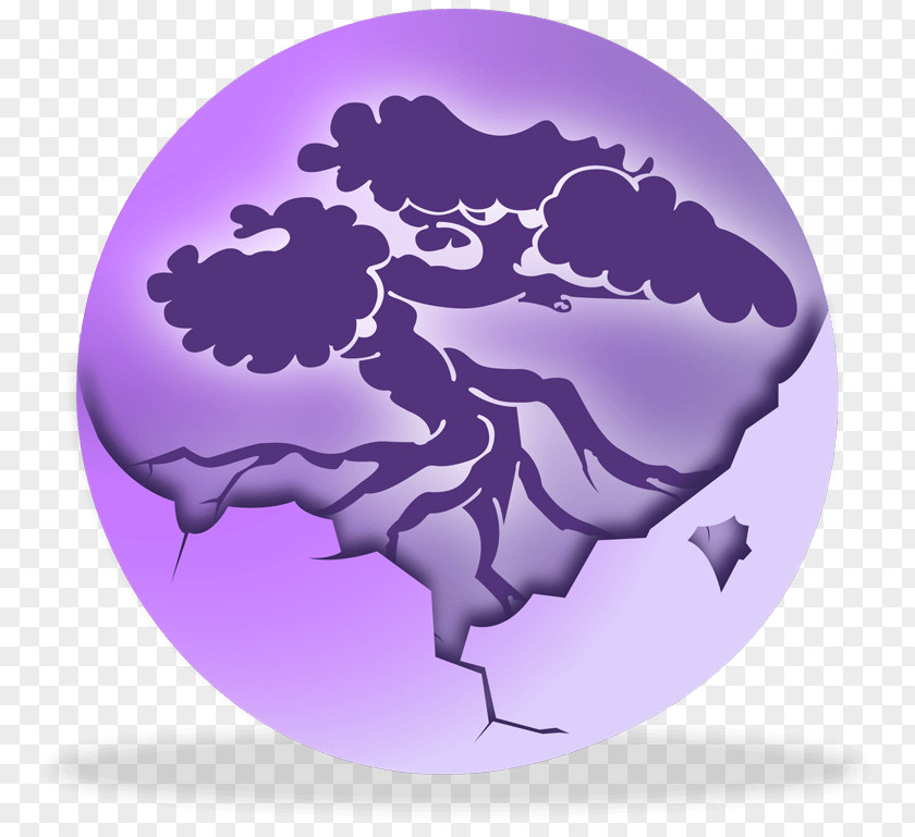 Adapted PE Alone Montreal Logo Organism Purple Health PNG