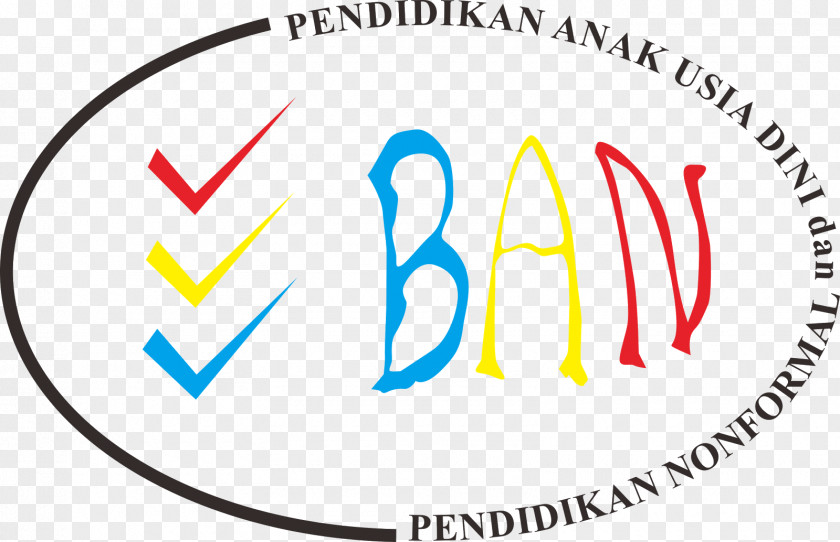 Ban Vector BAN PAUD Dan PNF Logo Early Childhood Education Nonformal PNG